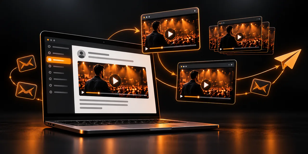 Vídeo en el email: miniatura que enlaza, GIF o vídeo incrustado — qué funciona