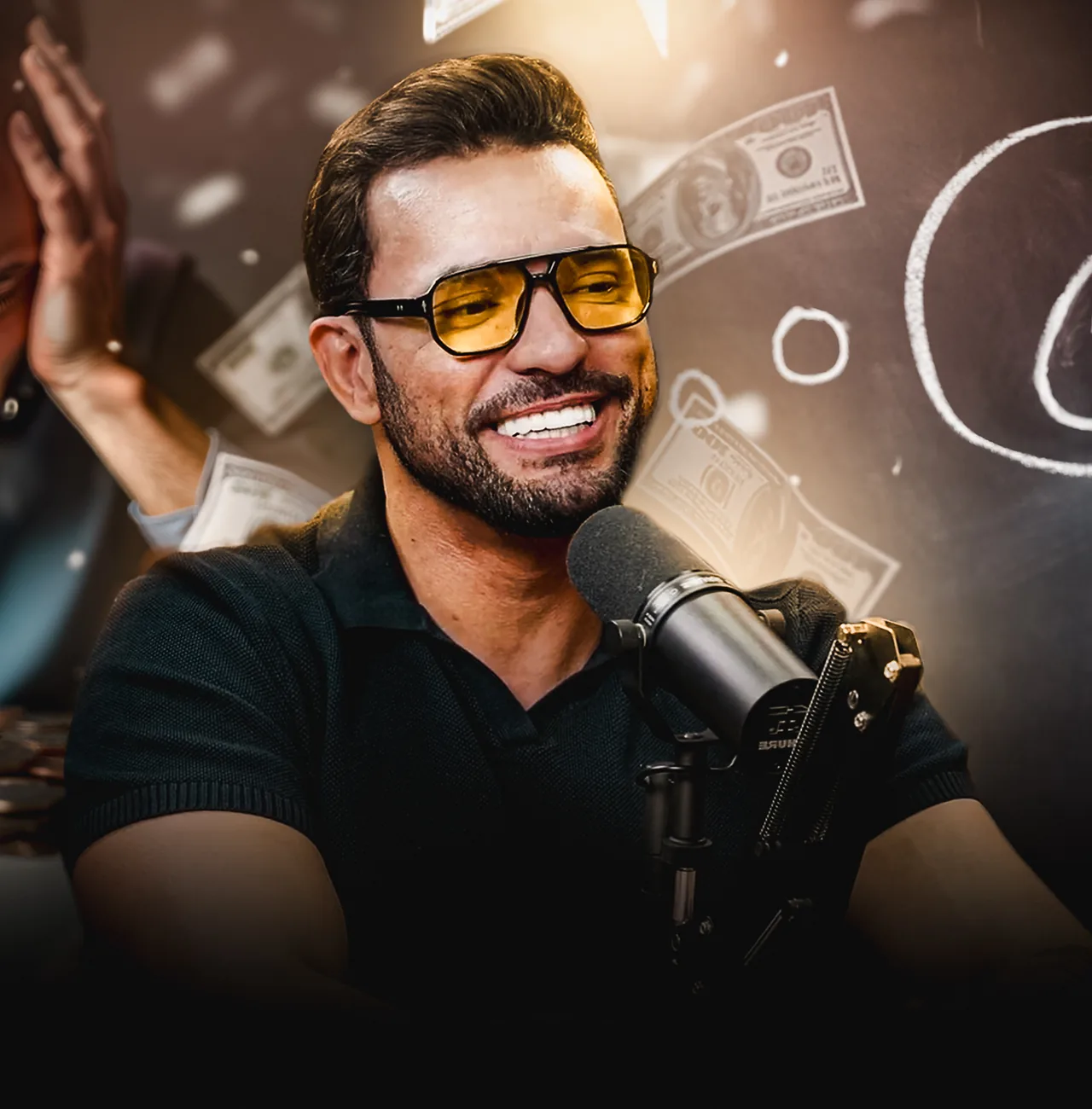 The AtomicPlayer video player with live conversion-rate and revenue overlays